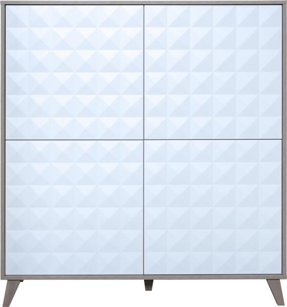 Тумба Тринити П6.114.0.04 (Ваниль + Гикори Кингстон)