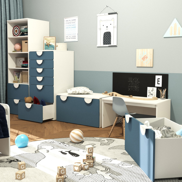 Комод ПИКСИ 6 ящиков