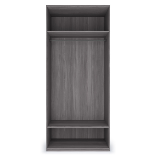 Шкаф 2-х дверный (корпус) Парма Нео (Лиственница Темная)