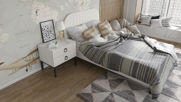 Кровать Эдем 1200 с настилом