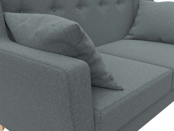 Диван кухонный прямой Брайтон 2 Рогожка