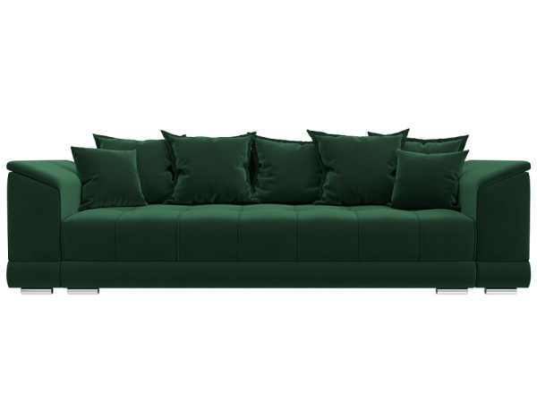 Диван прямой НордСтар НПБ Велюр (SEVEN 626 зеленый)