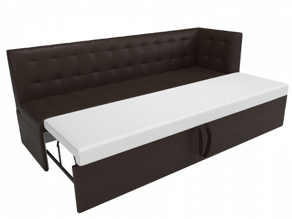 Диван кухонный Бриз с углом справа Экокожа