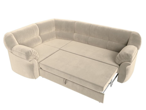 Диван угловой Карнелла левый угол Микровельвет