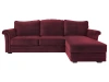 Диван Sydney угловой правый (Ткань Ankor 31 Бордовый)