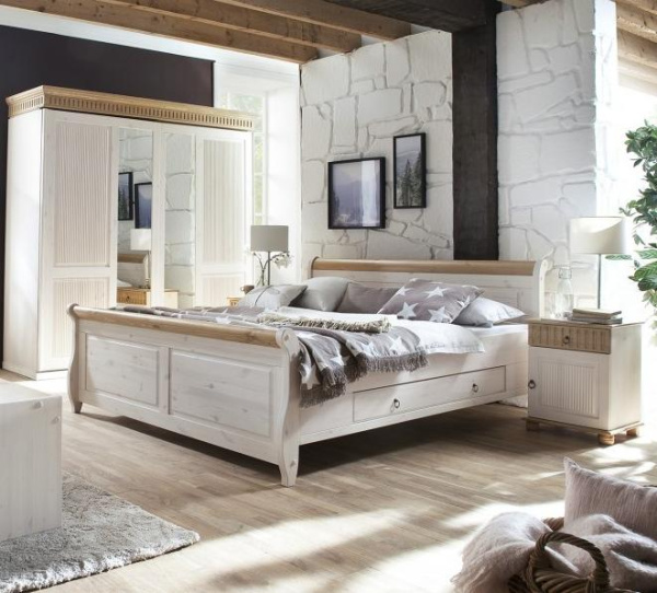 Кровать двуспальная Мальта с ящиками 180