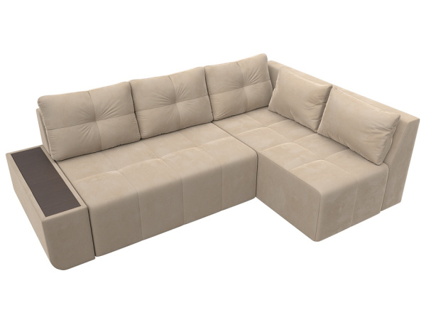 Диван угловой Амадэус правый угол Велюр