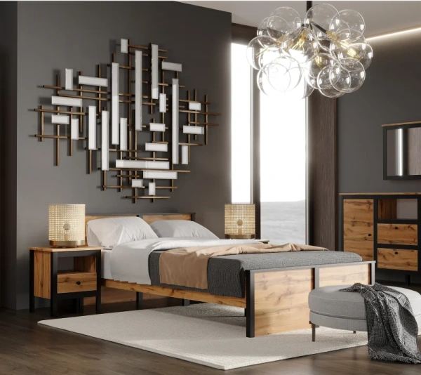 Тумба прикроватная LOFT KOM1S