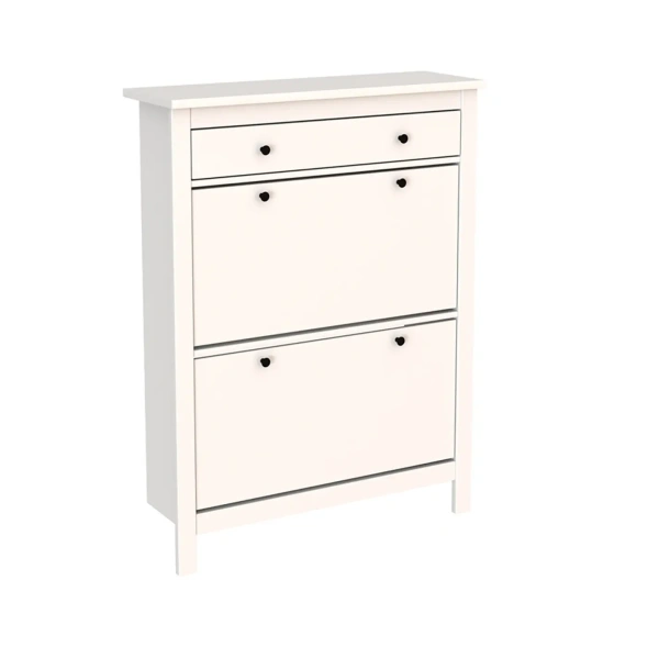 Тумба для обуви САГА 92*122 (Цвет Белый)