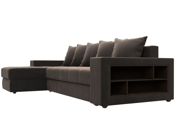 Диван угловой Дубай левый угол Велюр