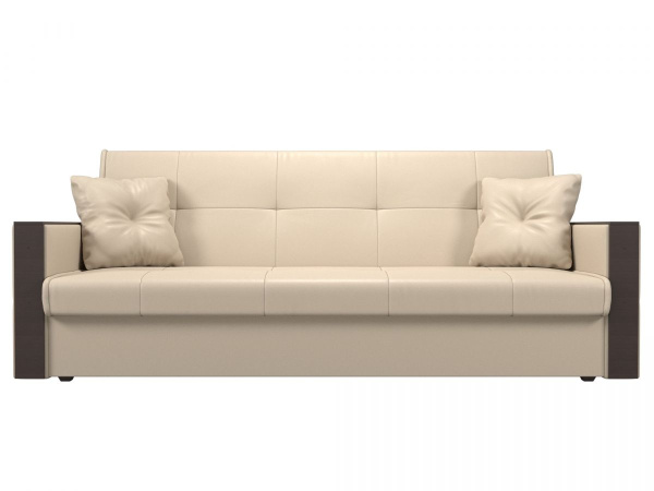 Диван-книжка Валенсия Экокожа (Бежевый)