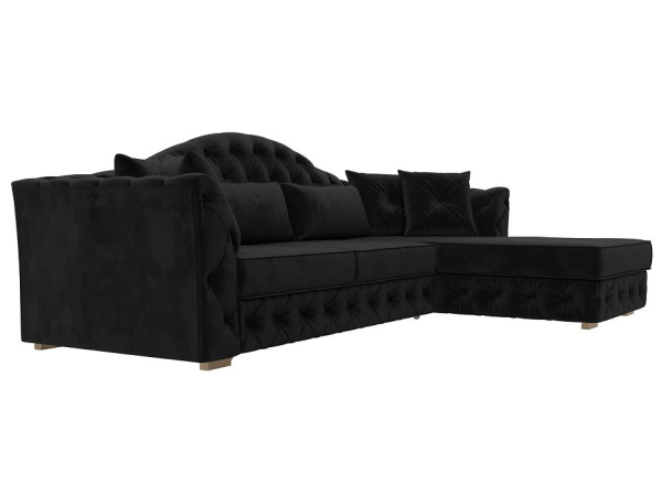 Диван угловой Артис правый угол Велюр