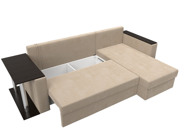 Диван угловой Атланта правый угол Велюр