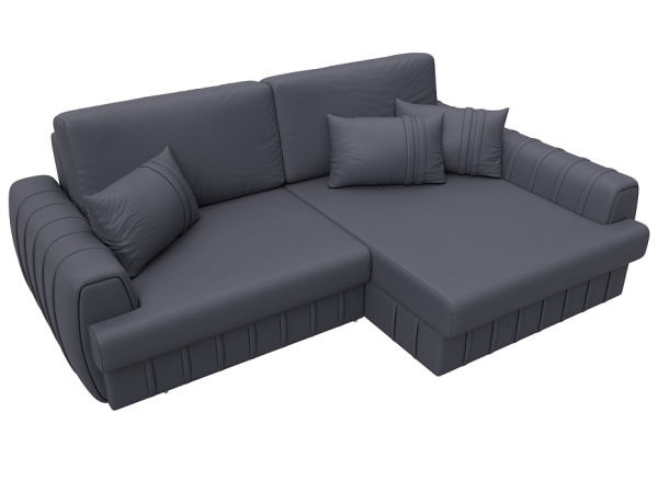 Диван угловой Лига-057 НПБ угол правый Экокожа