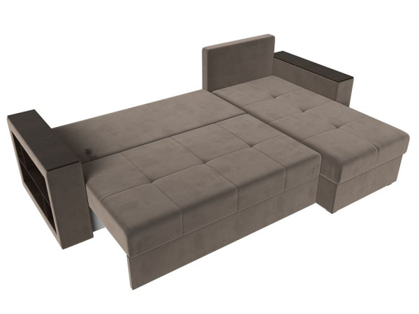 Диван угловой Дубай Лайт правый угол Велюр