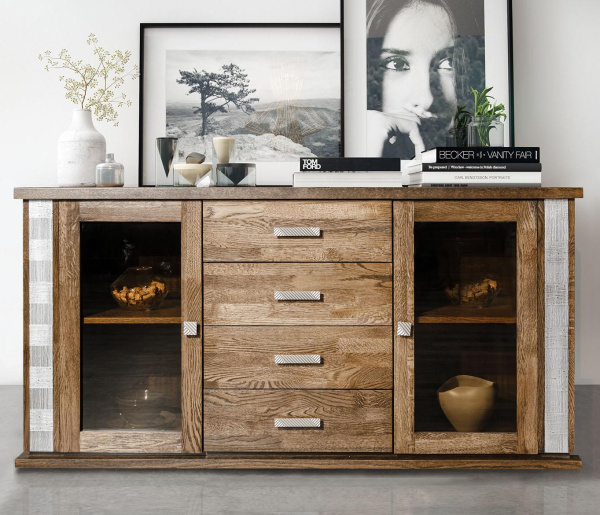 Тумба комбинированная Тунис П6.343.0.03 (П343.03Ш)