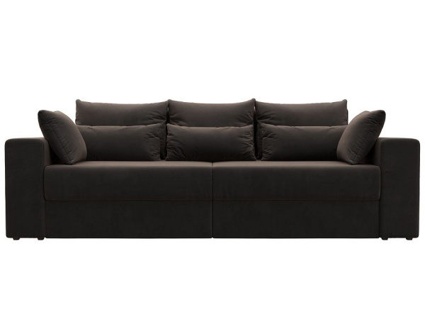 Диван прямой Майами Велюр (Коричневый)