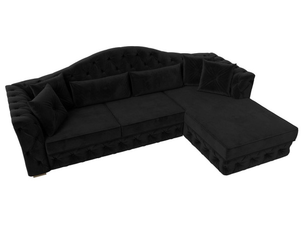 Диван угловой Артис правый угол Велюр