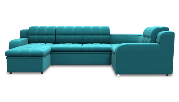 Диван Жемчуг 2 ПДУ NEW (Бирюзовый)