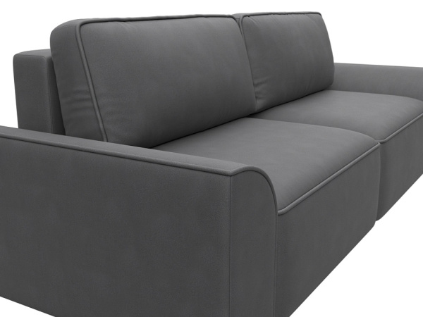 Диван прямой Лига-048 НПБ Замша