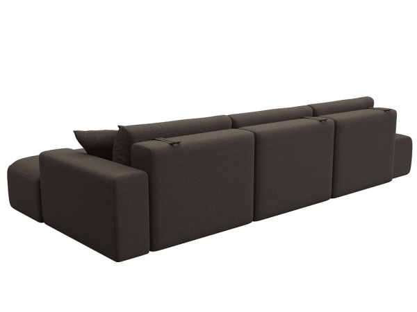 Диван угловой Лига-036 НПБ Модерн Лонг правый угол Рогожка