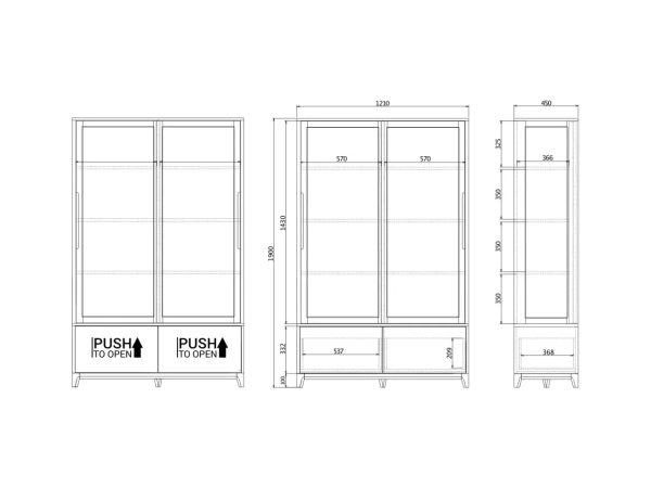 Витрина Case CS159