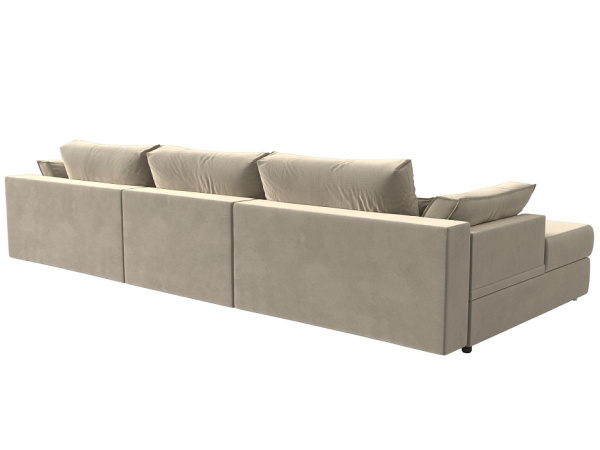 Диван угловой Пекин Long угол левый Микровельвет