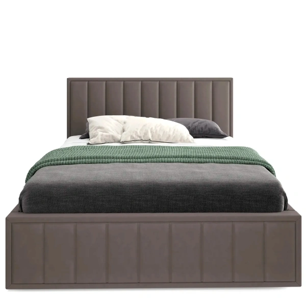 Кровать Женева СТАНДАРТ (Мора темно-коричневый 1400)