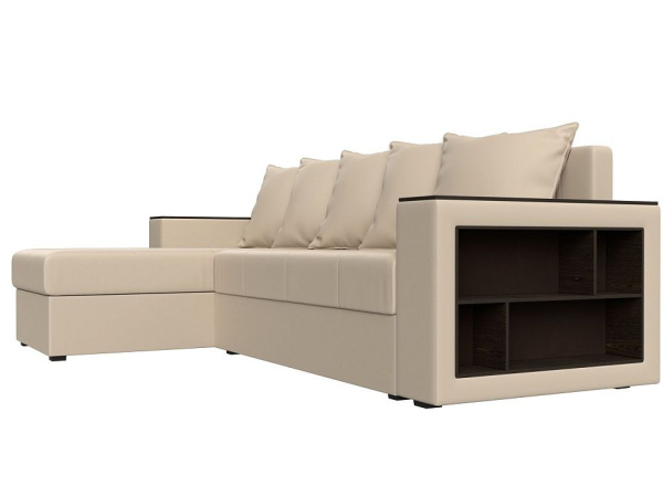 Диван угловой Дубай Лайт левый угол Экокожа