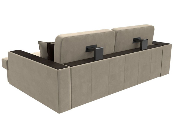 Диван угловой Брюссель правый угол Микровельвет