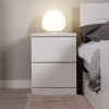 Комод Варма 2 с двумя ящиками, Белый