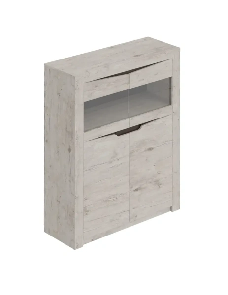 Шкаф двухдверный Соренто гостиная (Цвет Дуб Бонифаций)