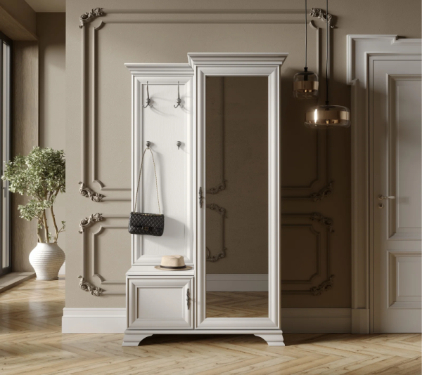 Шкаф KENTAKI S320-PPK1D1K/P с вешалкой