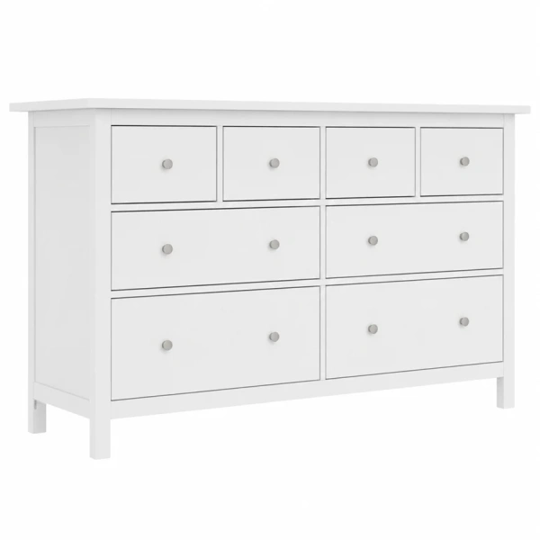 Комод Кантри Hemnes 08 ММЦ (Белый лак)