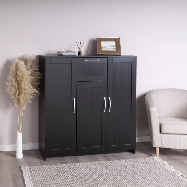 Тумба СИРИУС трехдверная с одним ящиком