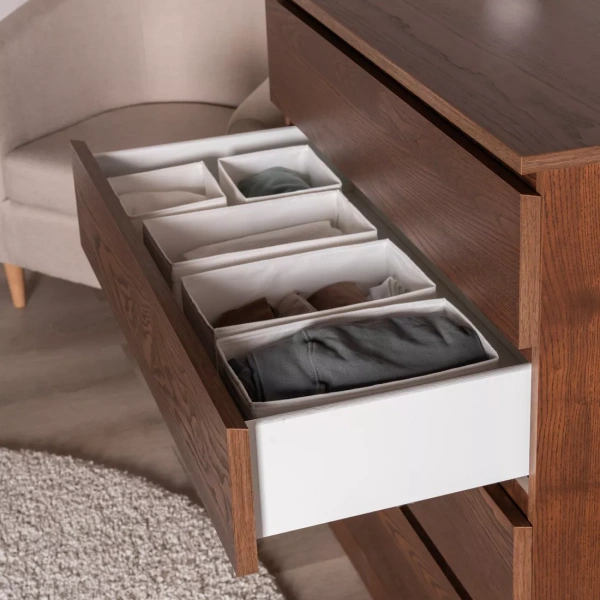 Комод Варма Прайм 4 ясень, коричневый