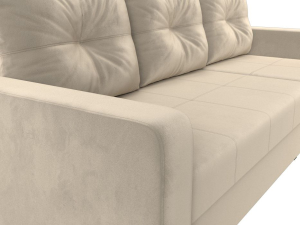 Диван угловой Ливерпуль Лайт правый угол Микровельвет