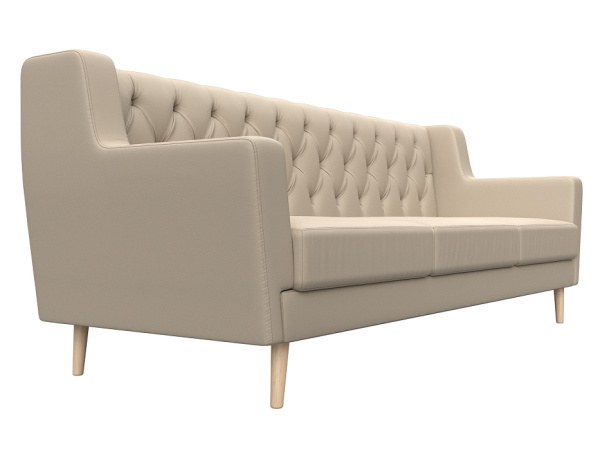 Диван кухонный прямой Брайтон 3 Люкс Экокожа