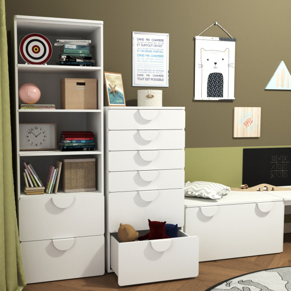 Комод ПИКСИ 6 ящиков