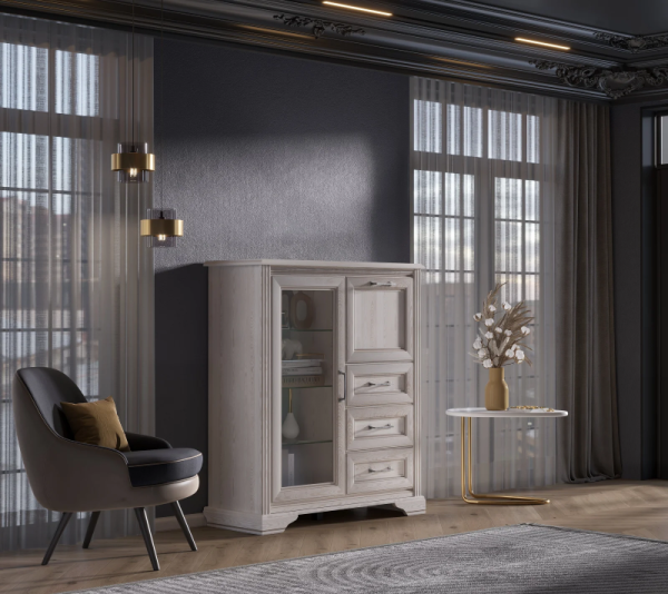 Тумба STYLIUS B169-KOM1W1B3S