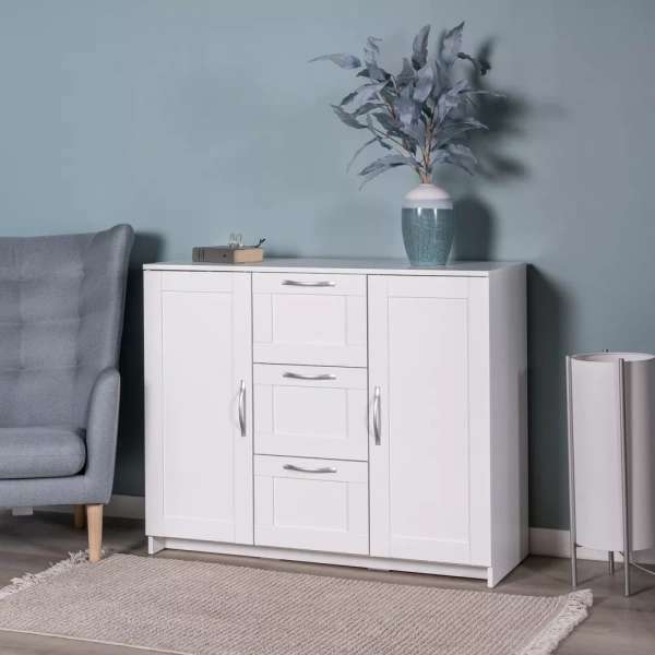 Тумба СИРИУС двухдверная с тремя ящиками