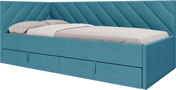 Кровать Оскар 1 (Синий)