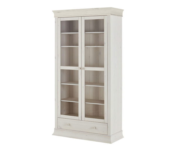 Шкаф Бостон 21G (белый воск)