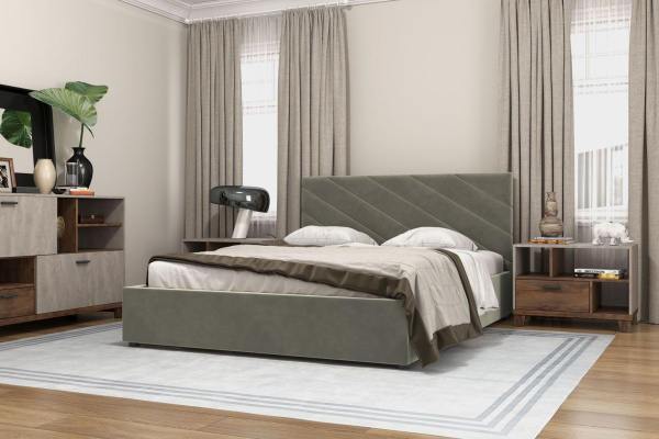 Кровать двуспальная Юта