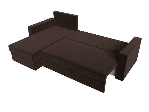 Диван угловой Траумберг Лайт левый угол Микровельвет