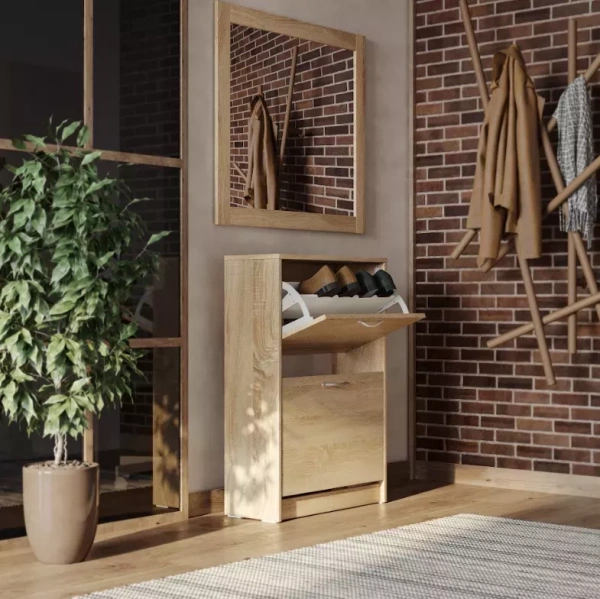 Зеркало СИРИУС квадратное настенное