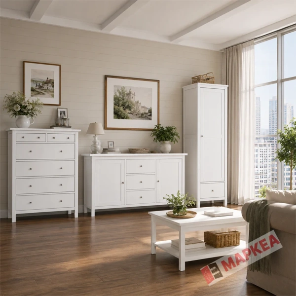 Тумба Кантри Hemnes 23 ММЦ (Белый лак)
