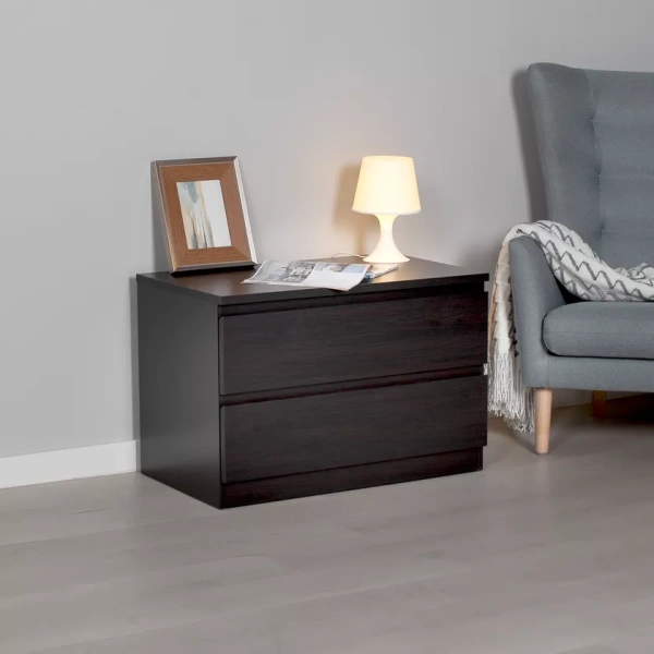 Комод МАЛЬТА низкий с двумя ящиками