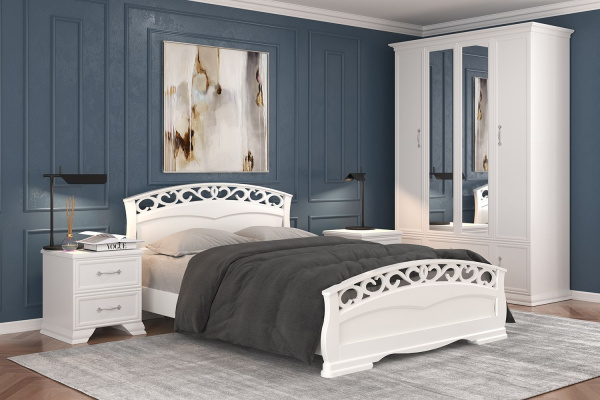 Кровать двуспальная Грация 1