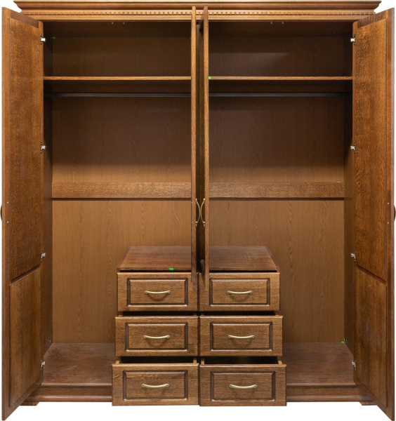 Шкаф для одежды 4д Верди Классик П3.0487.1.01